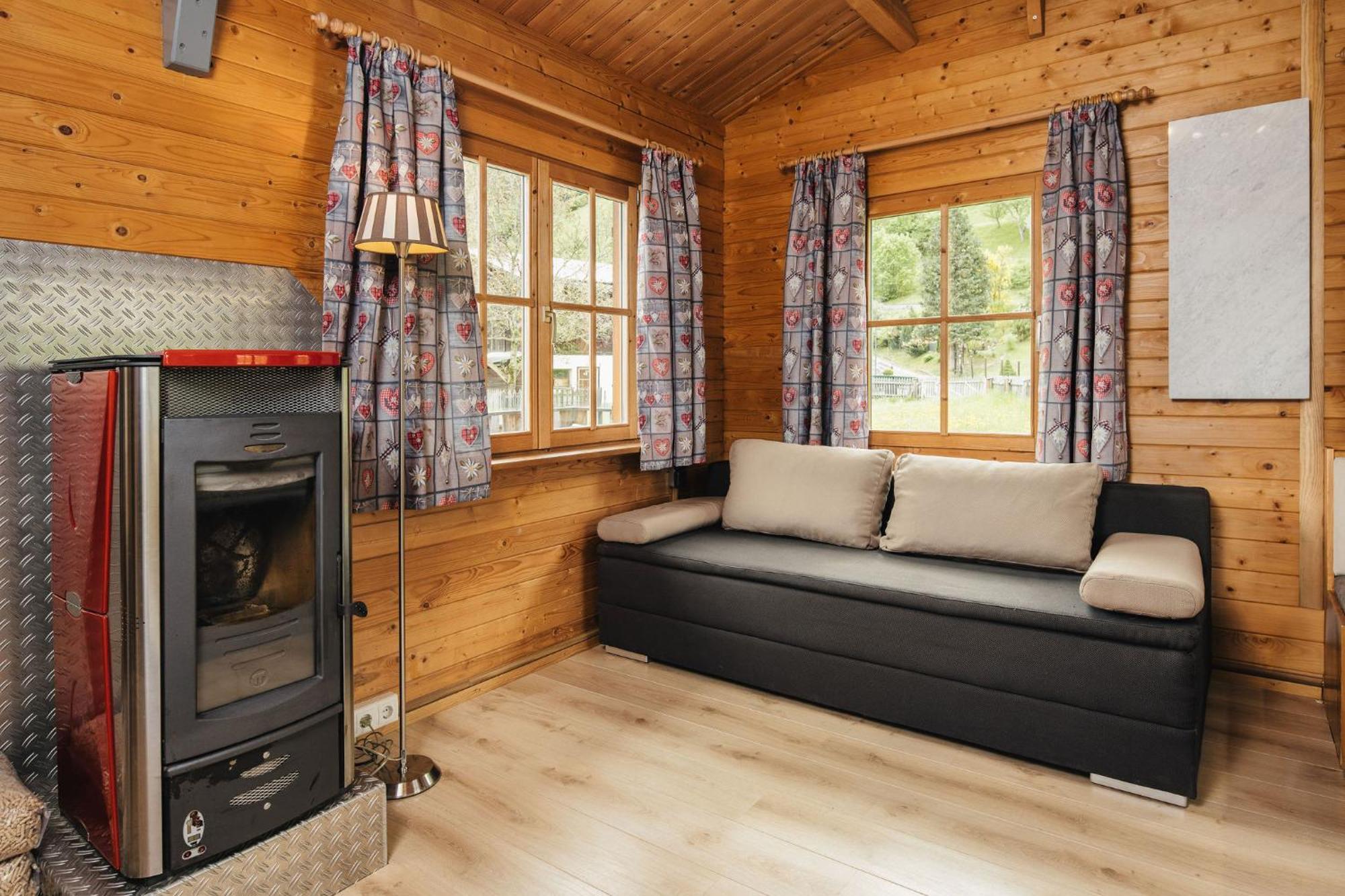 Camping Dreilaendereck Blockhuetten & Apartments Ried im Oberinntal Kültér fotó
