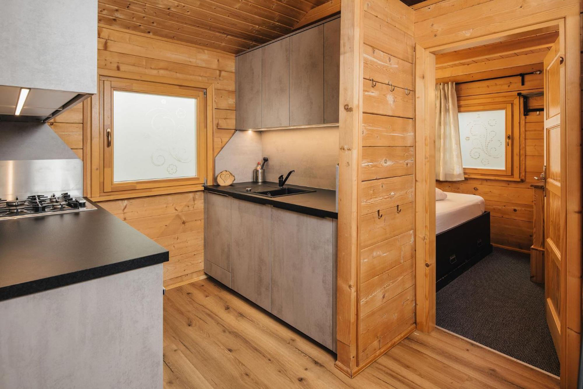 Camping Dreilaendereck Blockhuetten & Apartments Ried im Oberinntal Kültér fotó