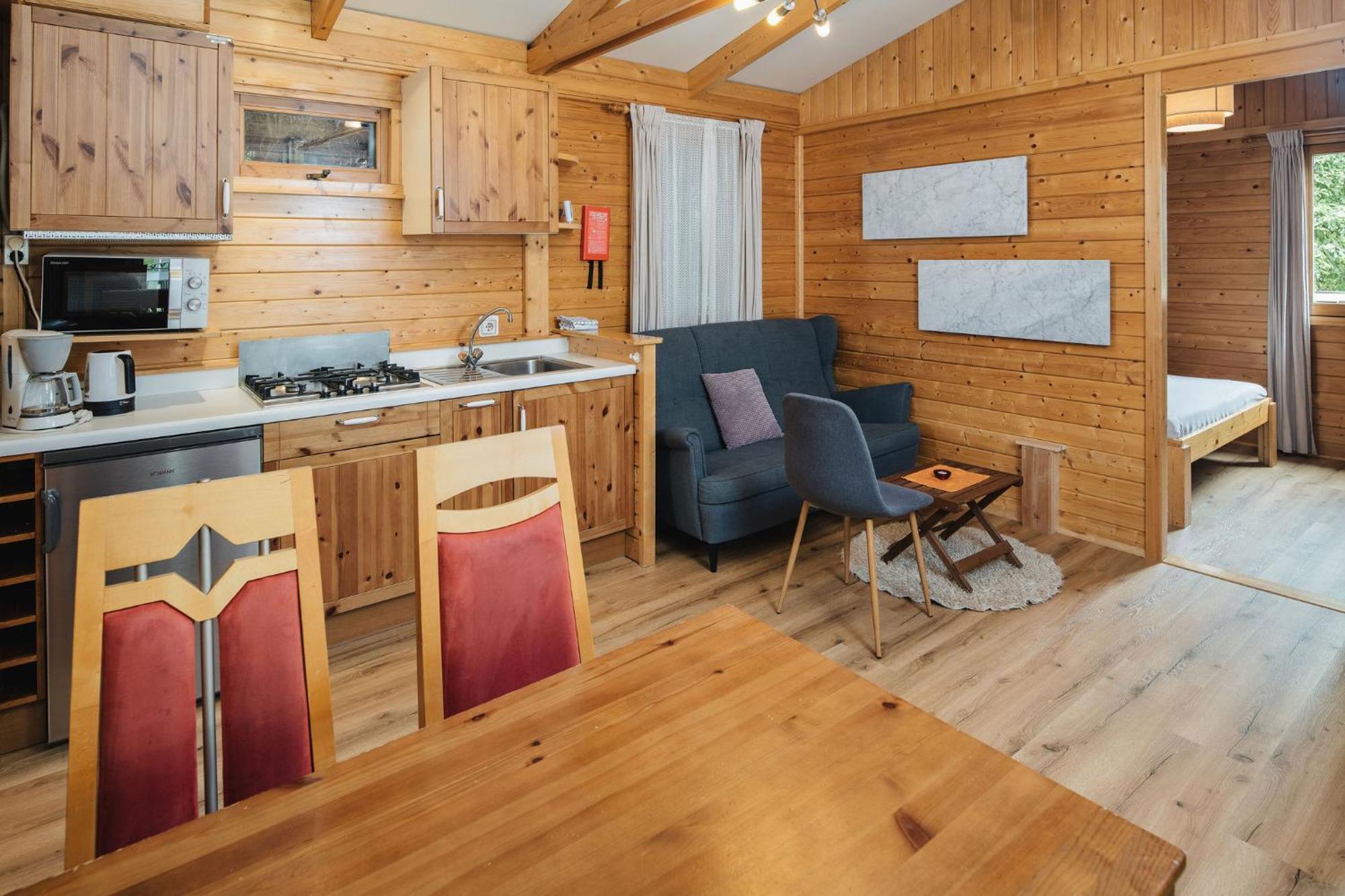 Camping Dreilaendereck Blockhuetten & Apartments Ried im Oberinntal Kültér fotó