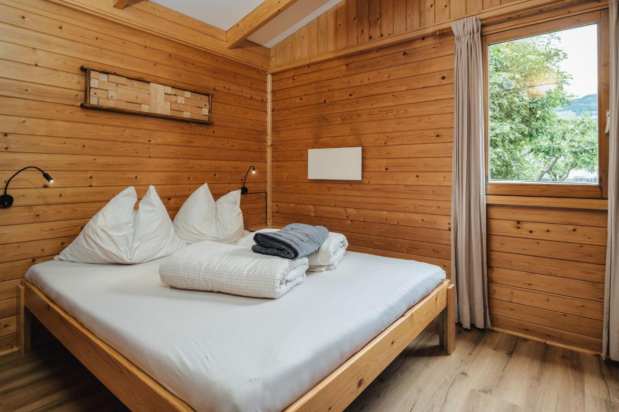 Camping Dreilaendereck Blockhuetten & Apartments Ried im Oberinntal Kültér fotó