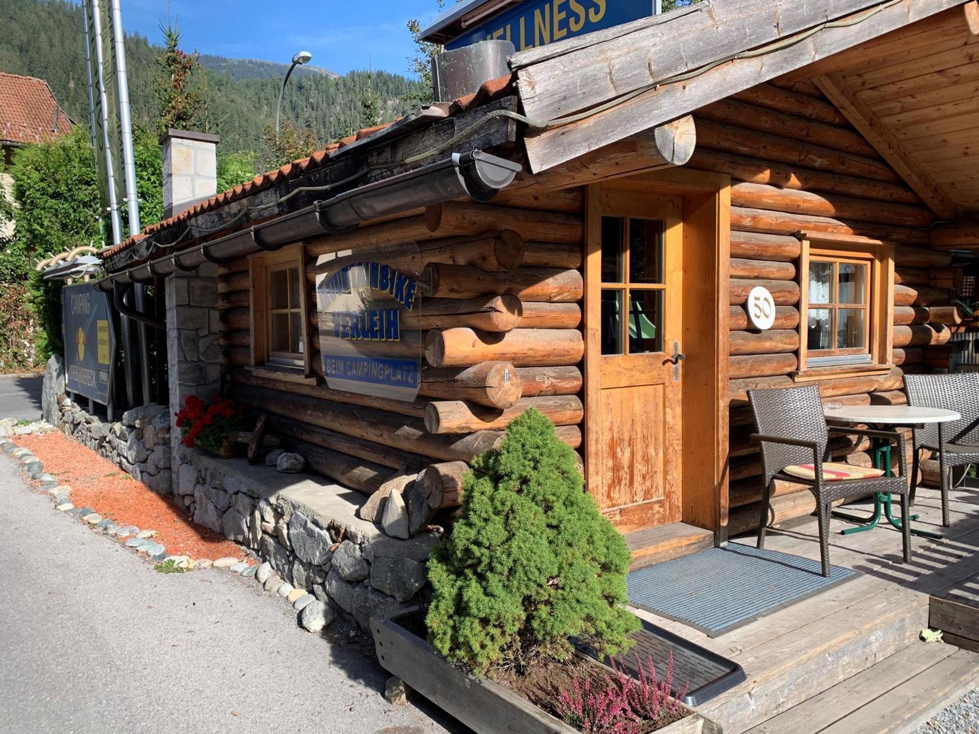Camping Dreilaendereck Blockhuetten & Apartments Ried im Oberinntal Kültér fotó