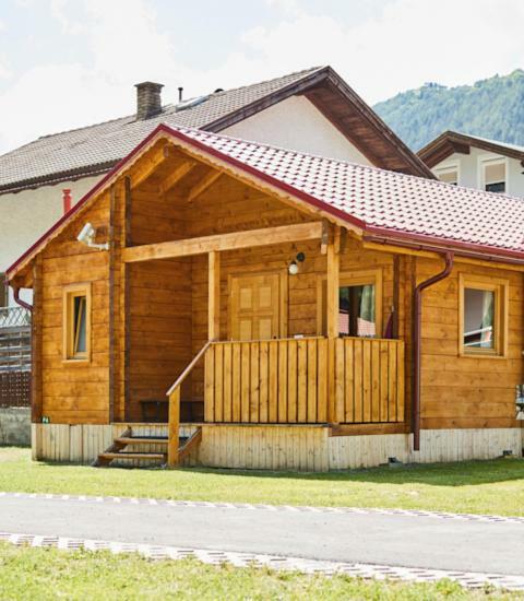 Camping Dreilaendereck Blockhuetten & Apartments Ried im Oberinntal Kültér fotó