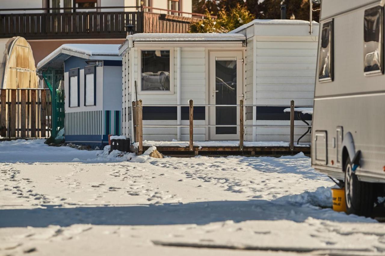 Camping Dreilaendereck Blockhuetten & Apartments Ried im Oberinntal Kültér fotó